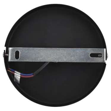 Светильник подвесной декоративный PL4 BK/RC металл, E27, max 60W, d203 мм, шагрень черный/медь (10/210)