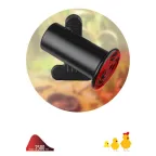 Светильник для террариумов и брудеров на прищепке FITO-E27-CLIP 250 В