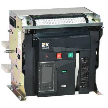 ARMAT Воздушный автоматический выключатель стационарного исполнения 3P F 85кА 4000А расцепитель TT с комплектом аксессуаров 220В: мотор привод катушка включения катушка отключения