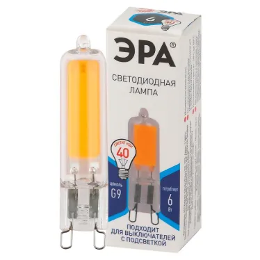 Лампа светодиодная STD LED JCD-6W-GL-840-G9 G9 6Вт капсула нейтральный