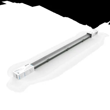 Светильник под светодиодную лампу ДСП 1хG13 AC 220В IP65 1576х60х55мм Пластик сквозная проводка для лампы 1500мм LITE Gauss