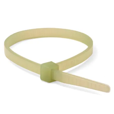 Хомут P6.6 устойчивый к высоким температурам, оливковый 3,6x200