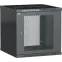 Шкаф LINEA WE 15U 600x650мм дверь перфорированная черный