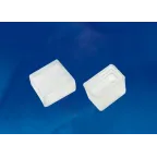 UCW-N22 CLEAR 025 POLYBAG Изолирующий зажим (заглушка) для светодиодных лент ULS-N22 RGB NEON 220В, 8x16мм. Цвет прозрачный, 25 штук в пакете. TM .