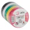 Изолента ПВХ 15мм*10м 5шт - 5 цветов (5/500/16000)только упаковками по 5 штук