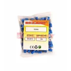 Наконечник штыревой втулочный изолир F-8 мм 2.5 кв мм (НШВи 2.5-8) синий, REXANT