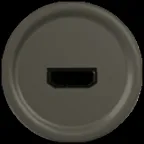 Celiane Лицевая панель розетки аудио/видео HDMI 067317/77 графит