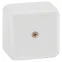 Коробка распаячнаяBS-W-50-50-20 без клеммы 50х50х20мм белая IP40