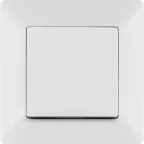 Valena LIFE Переключатель 10АХ 250В с лицевой панелью Безвинтовые зажимы Белый