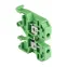 Колодка клеммная JXB-2.5/35 зеленая