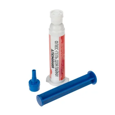 Флюс-гель для пайки, пайка алюминия, 12 мл, техно-шприц