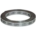 Лента монтажная стальная оцинкованная DEVIfast для саморегулируемого кабеля оцинкованная рулон 20м