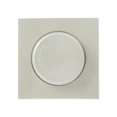 Валенсия лицевая панель светорегулятора 600W 220В жемчуг