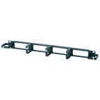 Кабельный организатор см-1U-V6H2-PL с пластиков.кольцами (6верт. и 2гор.)19д1U