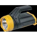 Фонарь светодиодный NPT-SP23-ACCU 5Вт + 1COB LED 5Вт 200Лм 250м аккумуляторный прожектор+кемпинг пластик 2Ач