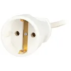 Удлинитель электрический с заземлением 1 розетка 3м ПВС 3x0,75мм2 10А UX-1е-3m ЭРА