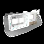 Светильник светодиодный настенный бра 6 Вт 300 лм 4000К AC 220В Серый IP20 290х110х40мм Lola Gauss