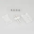 Коннектор прямой для ленты ARL-50000PV (15.5x6мм) прозрачный (ARL, пластик)