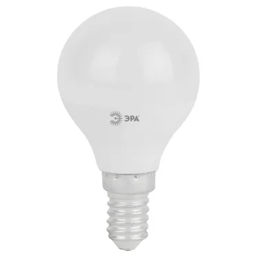 Лампа светодиодная Е14 11Вт шар холодный дневной свет STD LED P45-11W-860-E14 E14 / ЭРА