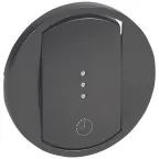 Celiane Лицевая панель выключателя 067051/67423 графит