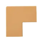 Поворот 90 градусов (20х10) (4 шт) Plast под светлое дерево