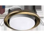 Светильник встраиваемый под лампу GX53 PGX53 10639.28 бронза матовая