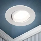 Встраиваемый светильник декоративный KL92 WH MR16/GU5.3 белый, пластиковый (MR16/GU5.3 в комплект не входит)