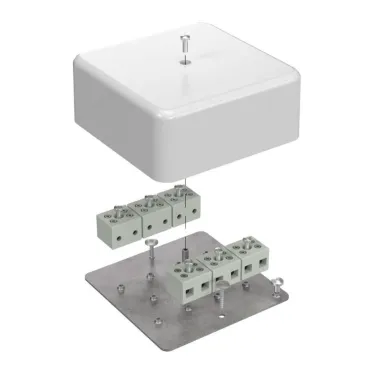 Коробка огнестойкая для кабель-канала 40-0470-FR6.0-12 Е15-Е120 103х103х45