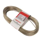 Трос стальной в ПВХ оплетке d-2.5 мм. прозрачный (20 м)