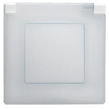 ETIKA Рамка 1 пост IP44 белая