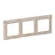 Valena LIFE Рамка 3 поста Ампир бежевый универсальная