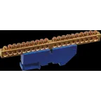 Шина нулевая на DIN-изолятор NBB-M812-20D/B