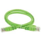Патч-корд категория 5е UTP 0.5м PVC зеленый