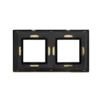 Рамка из металла, ''Avanti'', золотая, 4 модуля