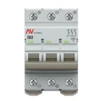 Выключатель автоматический AV-6 DC 3P 63A (C) 6kA AVERES