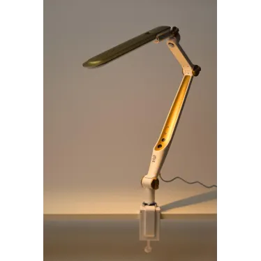 Светильник настольный светодиодный NLED-496-12W-G на струбцине золото