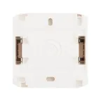 Quteo Кнопка 1 клавиша IP44 наружный белая 6А