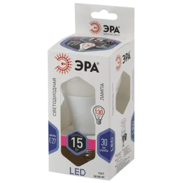 Лампа светодиодная LED A60-15W-860-E27(диод,груша,15Вт,хол,E27)