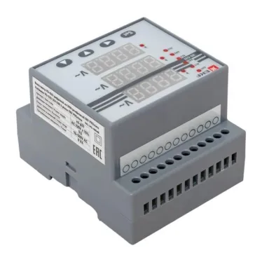 Вольтметр цифровой VD-G33 на DIN трехфазный PROxima