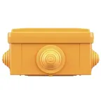 Коробка пластиковая FS с кабельными вводами и клеммниками IP55 100х100х50мм 6р 450V 6A 4мм кв.