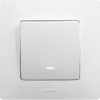 ETIKA Рамка 1 пост белая