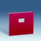 Клавиша для выключателя с подсветкой, S44A, красный