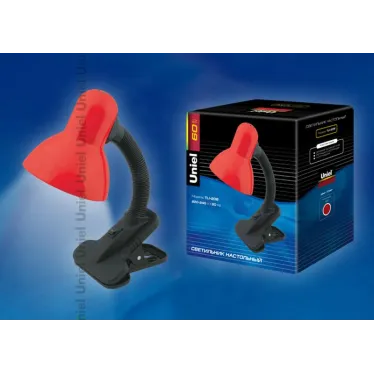 TLI-206 Светильник настольный. Цоколь E27. Цвет красный.