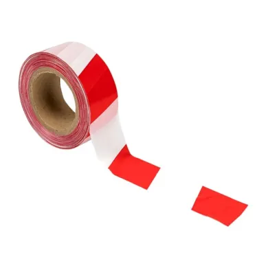 Лента оградительная ЛО Красно-белая 50х250 Basic