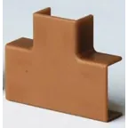 Угол плоский Т-образный IM 25x17 коричневый