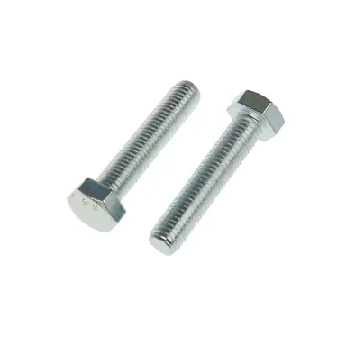 Болт DIN933 М18х70 шестигранная голова полная резьба оцинкованный (2 шт)