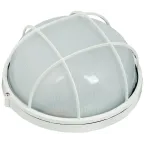 Светильник НПП1102 белый/круг с реш. 100Вт IP54 IEK