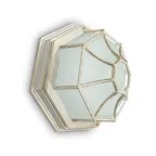 Светильник НБУ-60w Е27 IP44 белое золото