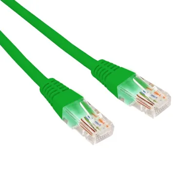 Патч-корд U/UTP CAT 6, RJ45-RJ45, 26AWG, LSZH, зеленый, 0.5м,