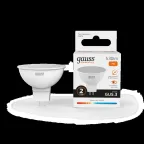 Лампа светодиодная LED 7 Вт 530 лм 3000К софит MR16 теплый GU5.3 AC 220В Elementary Gauss